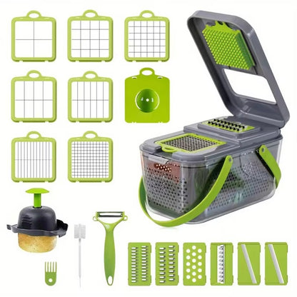 22 in 1 Multifunctional vegetable and Fruit Cutter.