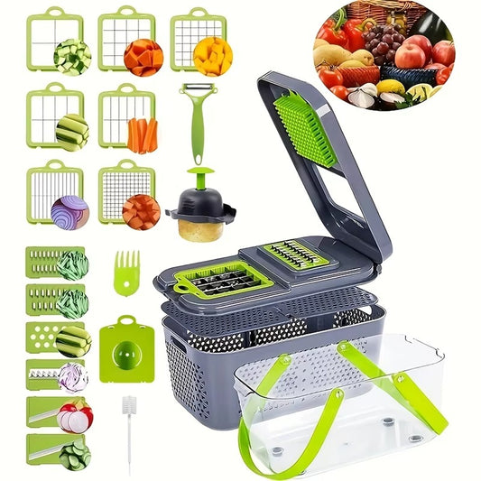 22 in 1 Multifunctional vegetable and Fruit Cutter.